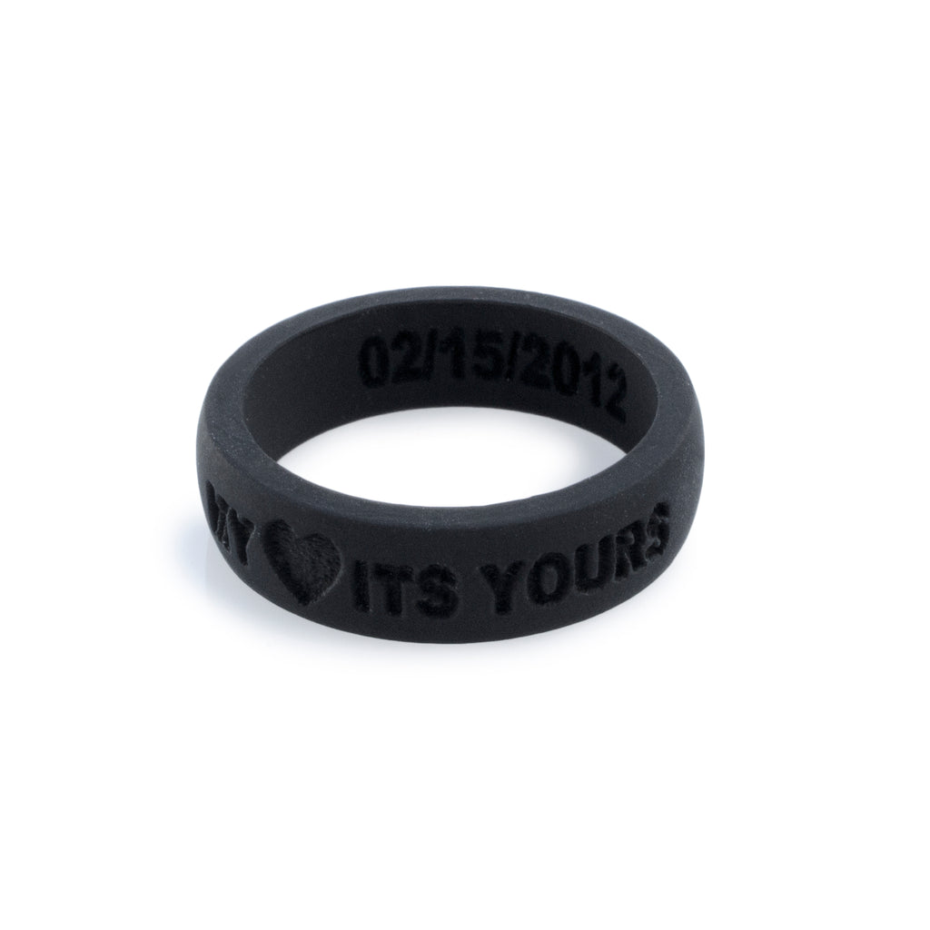 Shop Engraved & Personalized Silicone Rings