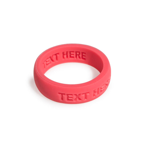 Coral Custom Women's Silicone Ring Aroband