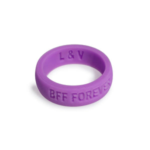 Purple Custom Women's Silicone Ring Aroband
